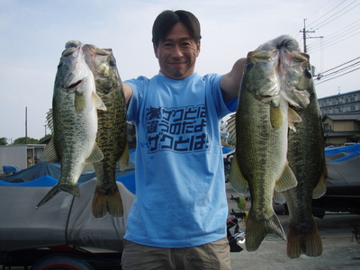 ついに放水＆水位低下