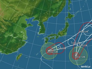 明日の天気