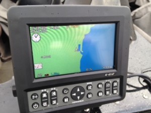 レンタルボートにGPS魚探導入