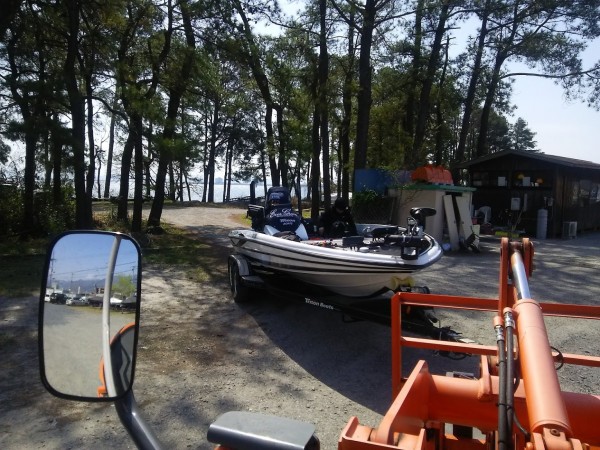 爆風でしたが・・・なんとか！