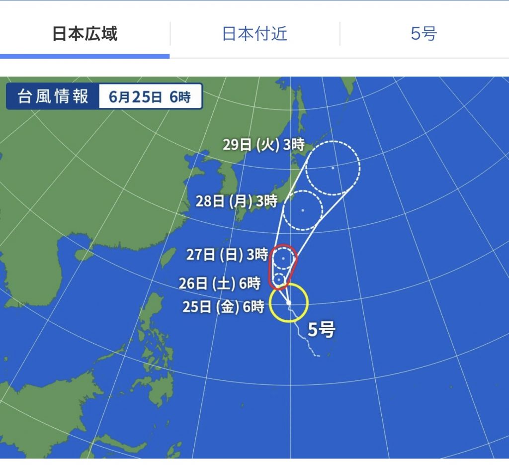 雷にはご注意下さい。